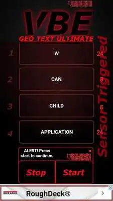 Play VBE GEO TEXT U FREE Edition