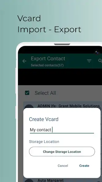 Play Vcard Import Export  and enjoy Vcard Import Export with UptoPlay