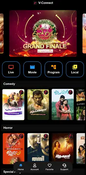 Play V-Connect TV  and enjoy V-Connect TV with UptoPlay