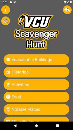Play VCU Scavenger Hunt as an online game VCU Scavenger Hunt with UptoPlay