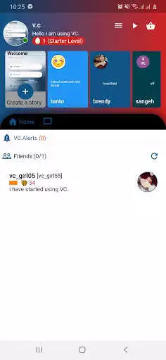 Play VC - Virtual Conversation/Virtual Chat as an online game VC - Virtual Conversation/Virtual Chat with UptoPlay