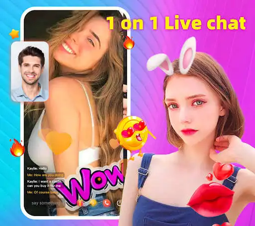 Play VDating- Live video dating app  and enjoy VDating- Live video dating app with UptoPlay
