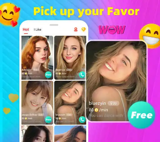 Play VDating- Live video dating app as an online game VDating- Live video dating app with UptoPlay