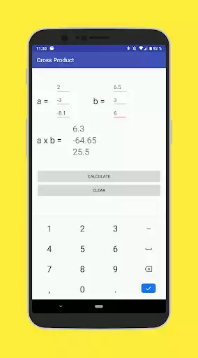 Play Vector Calculator as an online game Vector Calculator with UptoPlay