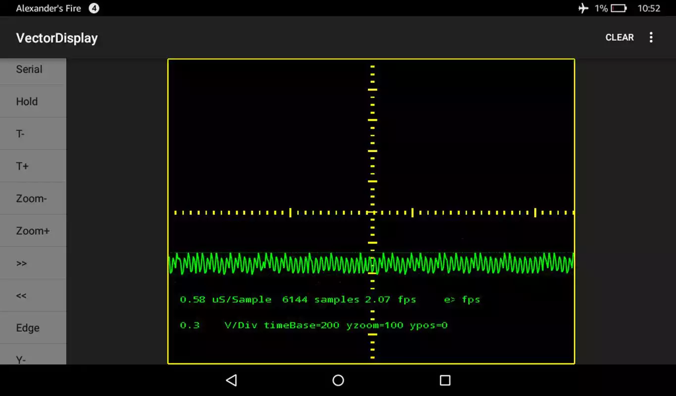 Play VectorDisplay