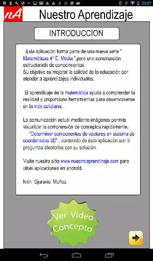 Play Vectores en coordenadas 3D as an online game Vectores en coordenadas 3D with UptoPlay