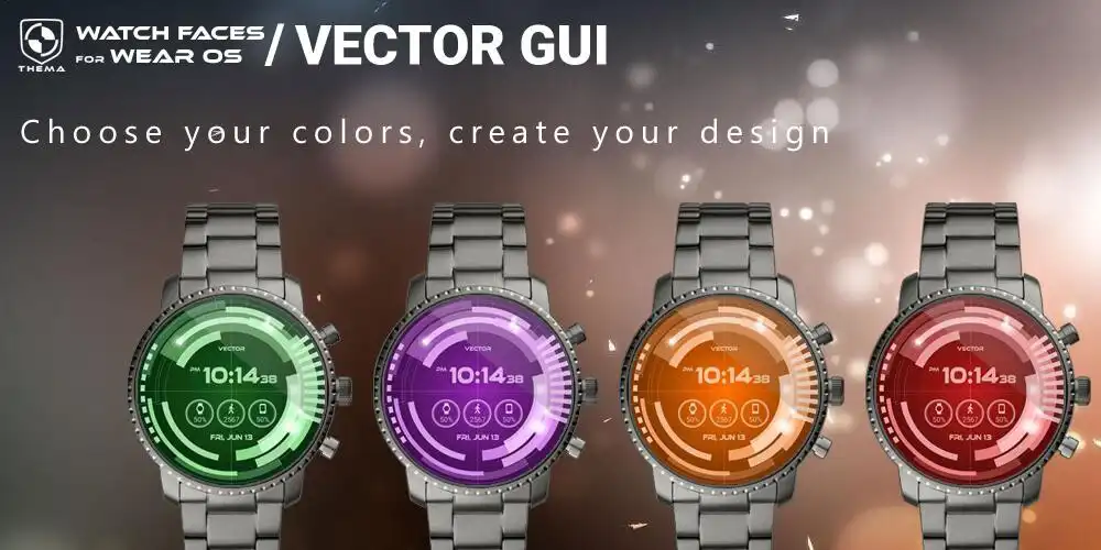 Play Vector GUI Watch Face as an online game Vector GUI Watch Face with UptoPlay