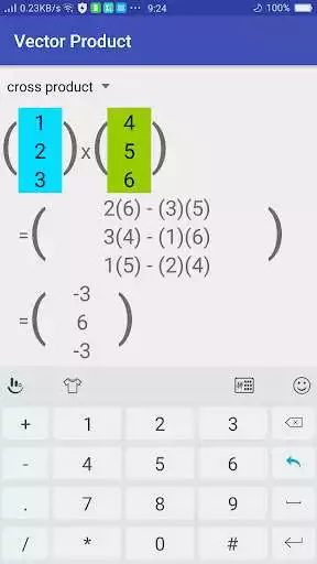 Play Vectors: Dot and Cross Product  and enjoy Vectors: Dot and Cross Product with UptoPlay