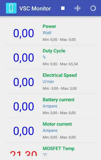 Play APK Vedder ESC - Monitor  and enjoy Vedder ESC - Monitor with UptoPlay de.solarturtle.vedder_monitor