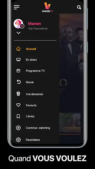 Play Veedz.TV : TV en streaming as an online game Veedz.TV : TV en streaming with UptoPlay