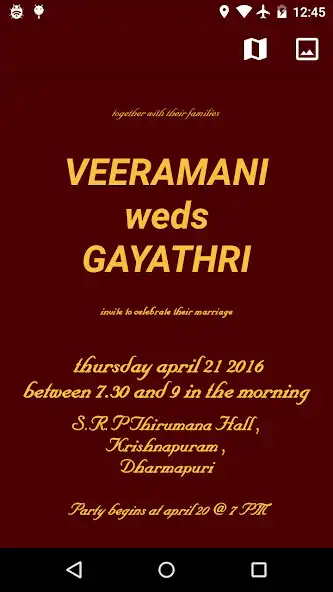 Play Veeramani Marriage  and enjoy Veeramani Marriage with UptoPlay