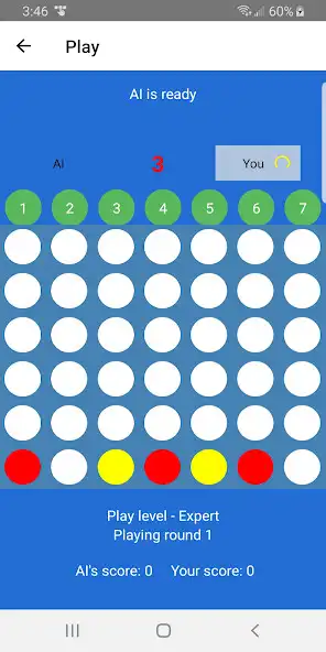 Play Vega Align4 as an online game Vega Align4 with UptoPlay