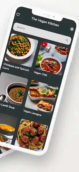 Play Vegan Kitchen: Vegan Recipes as an online game Vegan Kitchen: Vegan Recipes with UptoPlay