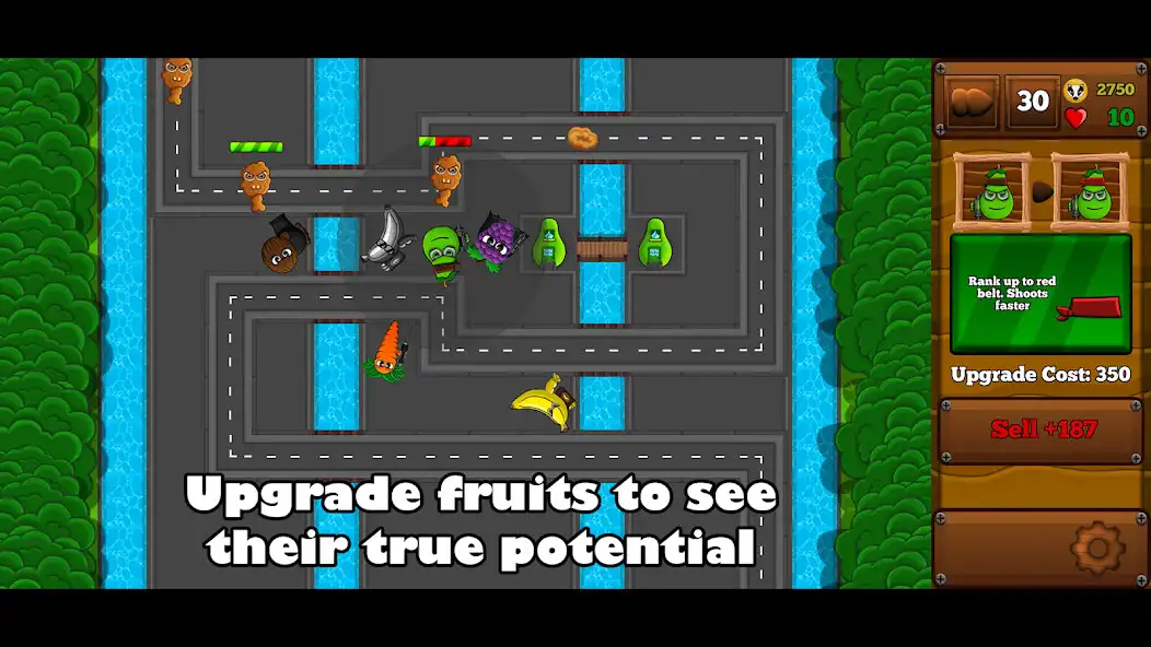 Play Vegan Tower Defense as an online game Vegan Tower Defense with UptoPlay