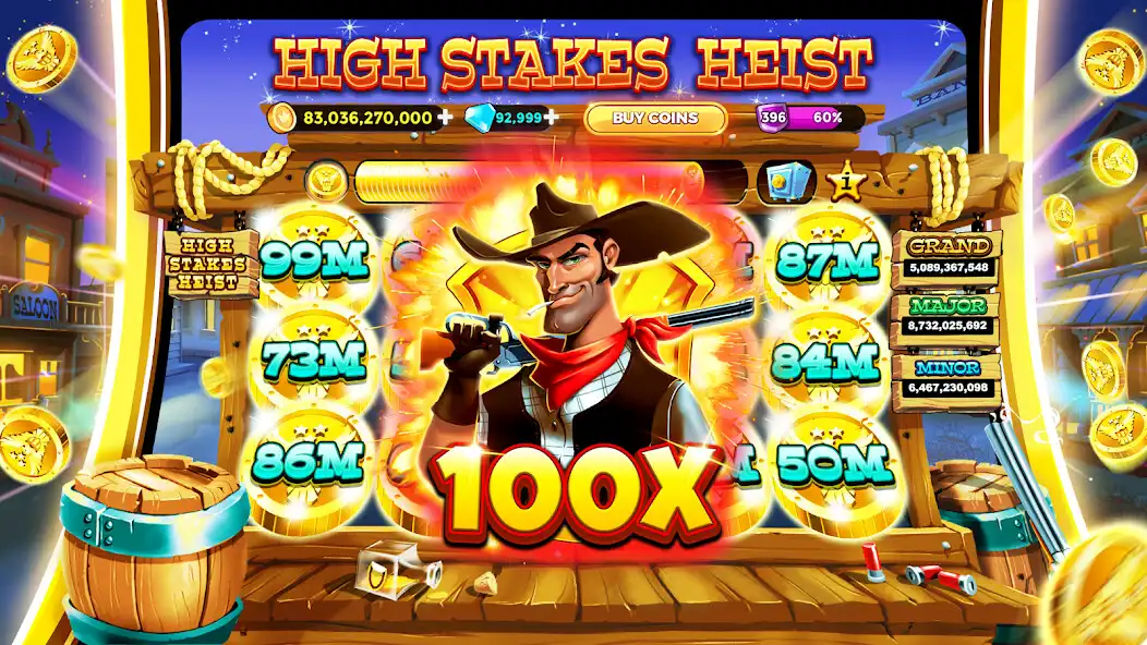 Play Vegas Billionaire - Epic Slots  and enjoy Vegas Billionaire - Epic Slots with UptoPlay