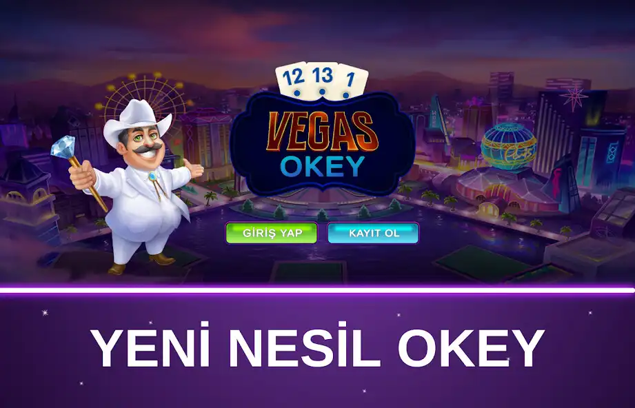 Play Vegas Okey  and enjoy Vegas Okey with UptoPlay