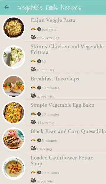 Play Vegatable Foods Recipes as an online game Vegatable Foods Recipes with UptoPlay