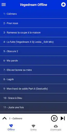 Play Vegedream - Meilleures Chansons (Sans Internet)  and enjoy Vegedream - Meilleures Chansons (Sans Internet) with UptoPlay