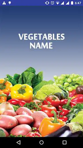Play Vegetable Name