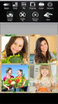 Play Vegetable Photo Collage
