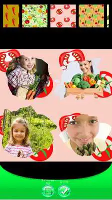 Play Vegetable Photo Collage