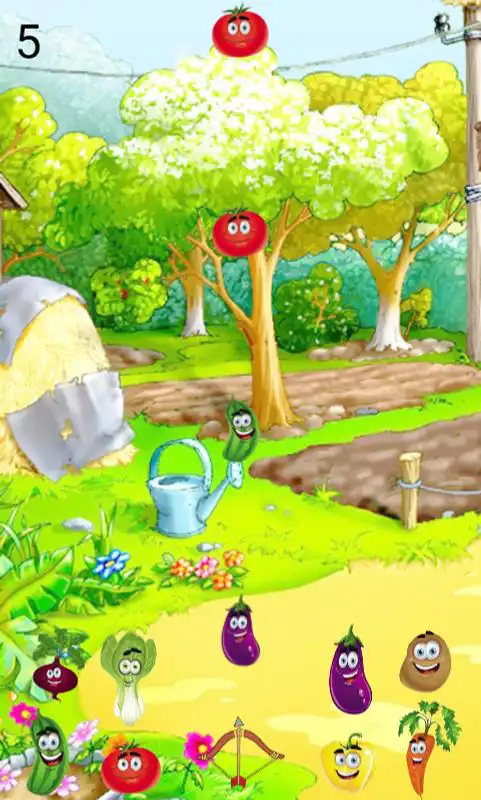 Play Vegetables Shoot