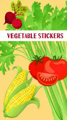 Play Vegetable Stickers Play Vegetable Stickers