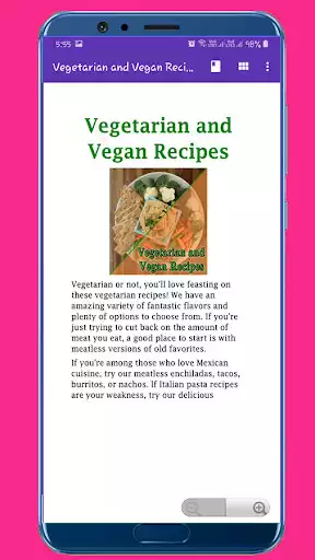 Play Vegetarian and vegan recipes