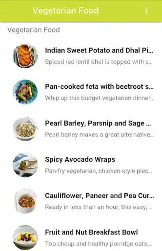 Play Vegetarian Food  and enjoy Vegetarian Food with UptoPlay
