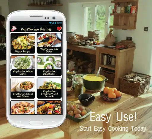Play Vegetarian Recipes App  and enjoy Vegetarian Recipes App with UptoPlay