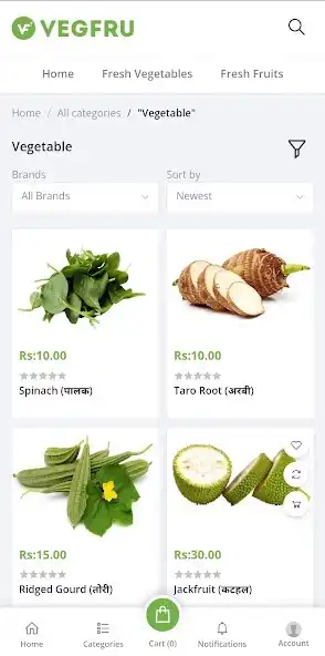 Play VegFru as an online game VegFru with UptoPlay