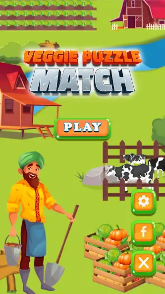 Play Veggie Puzzle Match  and enjoy Veggie Puzzle Match with UptoPlay