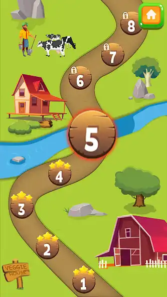 Play Veggie Puzzle Match as an online game Veggie Puzzle Match with UptoPlay
