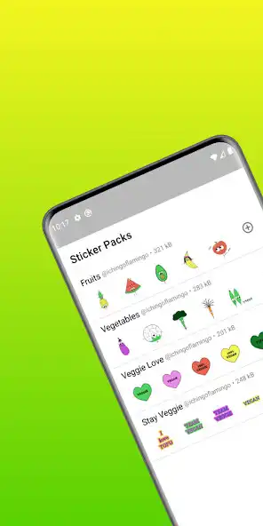 Play Veggie WAStickerApps as an online game Veggie WAStickerApps with UptoPlay