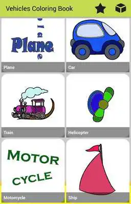 Play Vehicle Coloring Book For Kids as an online game Vehicle Coloring Book For Kids with UptoPlay