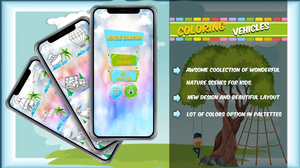 Play Vehicle Coloring Book  and enjoy Vehicle Coloring Book with UptoPlay