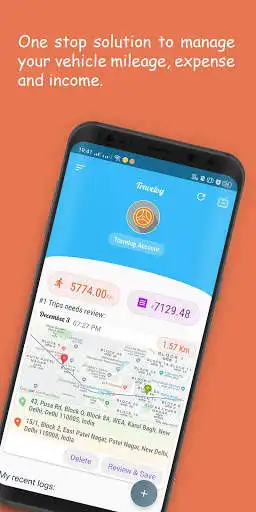 Play APK Vehicle Mileage Tracker - Travelog  and enjoy Vehicle Mileage Tracker - Travelog with UptoPlay in.rajeshmourya.android.travelog