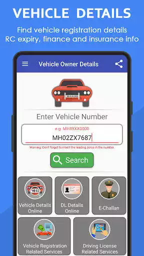 Play Vehicle Owner Details India as an online game Vehicle Owner Details India with UptoPlay