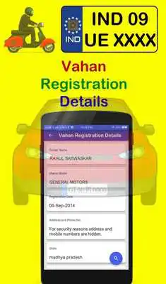 Play vehicle registration details -car and bike locator
