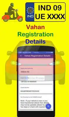 Play vehicle registration details -car and bike locator