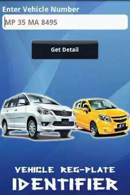 Play Vehicle Reg-Plate Identifier