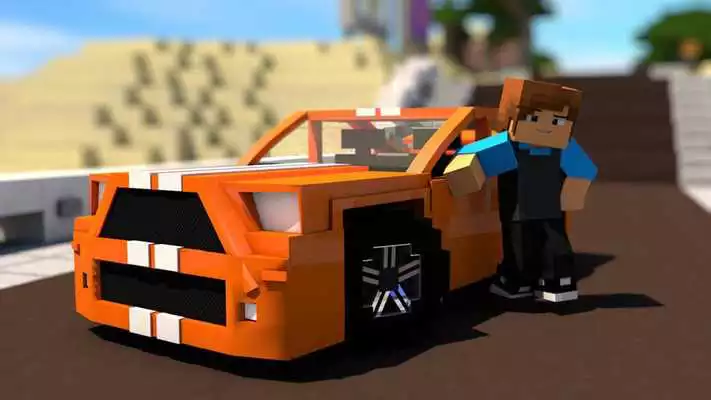 Play Vehicles Addon for Minecraft
