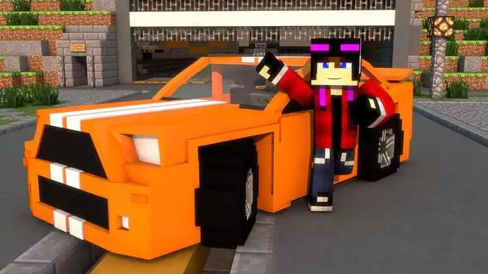 Play Vehicles Addon for Minecraft