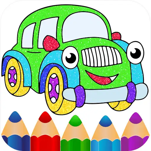 Play Vehicles coloring glitter game APK Play Vehicles coloring glitter game APK