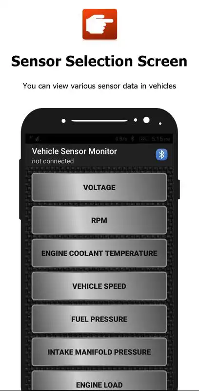 Play Vehicle Sensor Monitor