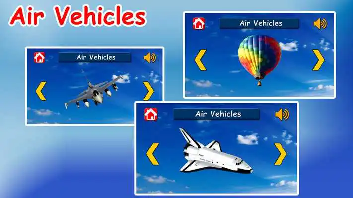 Play Vehicles Learning App for Kids  Toddlers