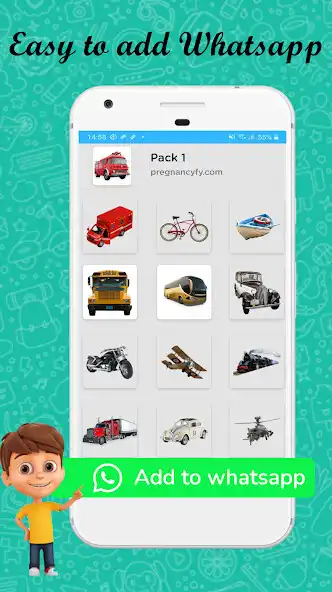 Play Vehicle Stickers WAStickerApps as an online game Vehicle Stickers WAStickerApps with UptoPlay