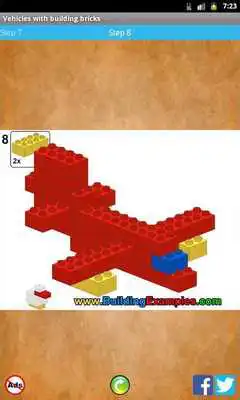 Play Vehicles with building bricks