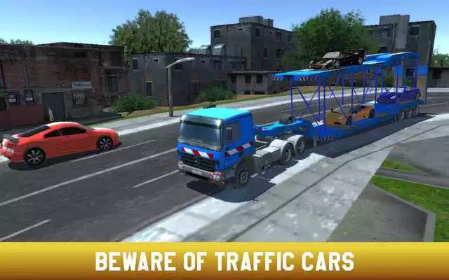 Play Vehicle Transport Trailer