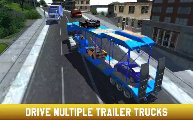 Play Vehicle Transport Trailer